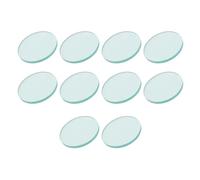 BELLIFFY 10Pcs 70Mm Diameter Water Meter Glass Sheet Dn15 Dn20 Round Glass Sheet for Water Gauge Suitable for Ic Card Meters