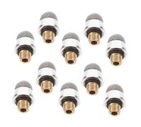 BELLIFFY 10PCS Conductive Fiber Stylus Tips Replacement for Capacitive Touch Screens Outer Thread Metal Pen Nibs Compatible with Various Stylus Pens for Enhanced Precision and Durability
