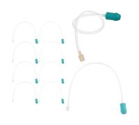 BELLIFFY 10Pcs Cupping Hand Pump Tube Kit 40Cm Extension Hose Pipes for Vacuum Cupping Therapy Device Home Care Replacement Accessories