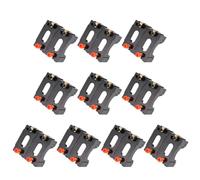 BELLIFFY 10pcs D Battery Holder Cell Box Full Copper Series Connection Battery Storage Case for Electronic Experiments