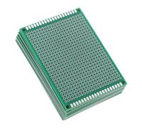 BELLIFFY 10pcs Double Sided PCB Circuit Board Kit Perforated Design for Electronic Projects Material for Easy Soldering and Experimentation
