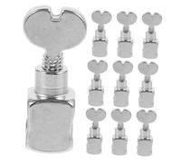 BELLIFFY 10pcs Metal Sewing Machine Needle Clamp with Rotatable Screw Handle Fit for Butterfly Household Machines Firm Grip for Reduced Thread Breakage for Tailors and DIY Sewing