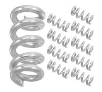 BELLIFFY 10pcs Mini Stainless Steel Compressed Springs Small Springs for Ballpoint Pen Replacement Rustproof Compression Hardware for Home Office Precision Instruments