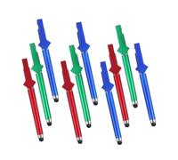 BELLIFFY 10pcs Mobile Phone Holder Touch Screen Pen Multi Functional Pen Scratch Resistant Delicate Touchscreen Phone Accessory for Touchscreen Devices and Tablets Random Color