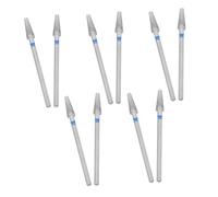 BELLIFFY 10pcs Nail Drill Bits with Open Pocket Design Individually Packaged Aluminum Diamond Grinding Heads for Manicure Pedicure Efficient Cuticle Removal and Nail Surface Preparation