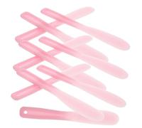 BELLIFFY 10pcs Silicone Makeup Spatulas Mixing Tools for Foundation Cosmetic Application Comfortable Grip Versatile Stirring Wands for Beauty Skincare