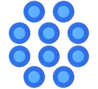 BELLIFFY 10pcs Soft Silicone Stethoscope Head Covers Flexible Protective Bell Diaphragm Replacement for Clinic Medical Professionals Pediatric Doctors Travel