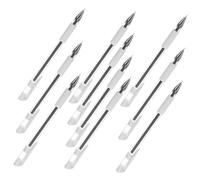 BELLIFFY 10pcs Tattooing Pens for Eyebrow and Lip Marking Portable Skin Positioning Pens for Precise Cosmetic Lines Smudge-resistant Permanent Markers for Microblading and Surgery