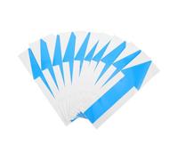 BELLIFFY 10pcs Waterproof Arrow Stickers Self Stick Arrow Decals with No Residue Paper Material, Reusable Directional Floor Signs for Indoor Display Spaces and Short-term Activity Route