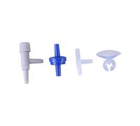 BELLIFFY 12Pcs Aquarium Airline Tubing Kit with Suction Cups Manifold Connectors Air Flow Valves and Check Valves for Fish Tank Air Pumps Clear Flexible Standard Tubing for Fresh and