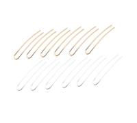 BELLIFFY 12Pcs DIY Hair Clips for Crafting Golden and Silver U-shaped Hair Combs for Creative DIY Headdress Making Suitable for Wedding Guests