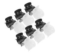 BELLIFFY 12pcs Hot Roller Hair Clip Volumizing Roller Clips Self Grip Hair Curler Styling Clamps Heat Protection