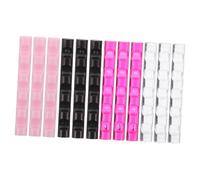 BELLIFFY 12pcs Portable Nail Art Brush Holder with Slots Manicure Pen Organizer for Nail Art Brushes for Tidy Workspace and Efficient Tool Display