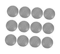 BELLIFFY 12pcs Small Iron Mesh Speaker Grilles and Microphone Protection Nets, Crash-proof Loudspeaker Covers for Home Audio, Practical Sound Box Iron Nets for Electronics Enthusiasts