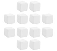 BELLIFFY 12pcs Turtle Calcium Mineral Blocks for Fish Tank Water Stabilizer Chewing Grinding Stone for Tortoise Aquatic Pets Reptiles Health Supplies