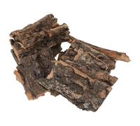 BELLIFFY 14pcs Reptile Terrarium Bark Decor with Climbing Logs and Hollow Tree Trunk Lightweight Artificial Background for Lizard Turtle Snake Habitats Easy to Clean Natural Texture
