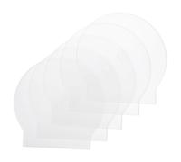 BELLIFFY 15pcs Transparent CD Dvd Cases Thickened Single Disc Plastic Jewel Holders Portable Scratch-resistant Storage Boxes for Music Game Driver Discs Space-saving Organizers