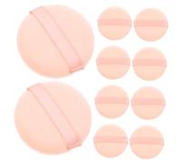 BELLIFFY 16pcs Cotton Powder Puff Makeup Sponge for Foundation and Loose Powder Application Soft Velour Face Puff for Women Washable Cosmetic Tool