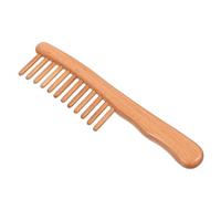BELLIFFY 1pc Ergonomic Wood Styling Comb Hand-carved Sandalwood Haircut Tool for Hair Types Relieves Fatigue and Comfortable Design