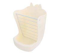 BELLIFFY 1pc Hamster Chinchilla Food Dispenser Rack Convenient Feeding Trough for Animals and Practical Design for Developing Healthy Eating Habits