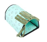 BELLIFFY 1pc Hamster Tunnel Nest Cute Small Animal Hideout for Guinea Pigs and Rabbits Cozy Multi-season Pet Hamster House Safe Exploration Passage Heart