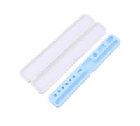 BELLIFFY 1pc Silicone Pencil Storage Holder Compatible Pencil Ergonomic Design Protective Case White and Sky-blue for Stylus Accessories and Organization