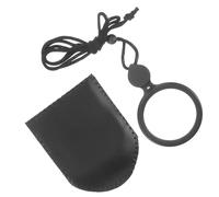 BELLIFFY 1set LED Reading Magnifier with Neck Hanging String Portable Magnifying Tool for Seniors Books Cross Stitch and Repairs Lightweight Illuminated Lens for Precise Detail Work