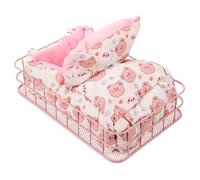 BELLIFFY 1set Metal Hamster Platform Bed Sleeping Nest for Pets Anti-bite Design for Hamsters Guinea Pigs Birds and More