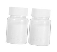 BELLIFFY 2 Bottles Project Flocking Powder White Natural Material Easy Application DIY Handmade Dolls Crafting for Handmade Art