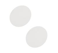 BELLIFFY 2 Packs Qualitative Filter Discs for Laboratory Use Synthetic Round Filter Paper for Industrial Oil Testing and Mushroom Cultivation Suitable for Wide Mouth Jars Easy to Carry