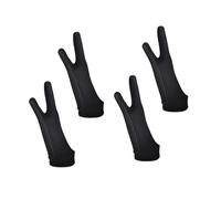 BELLIFFY 2 Pairs Two-finger Drawing Gloves for Artists Breathable Anti-sweat Digital Art Glove Flexible Fit for Tablet Graphics Monitor Light Box and Touch Screen Sketching