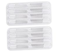 BELLIFFY 2 Sets Clear Gel Heel Liners with Strong Adhesive Backing Transparent Anti-Dropping Heel Pads for Shock Absorption and Abrasion Resistance Comfortable Foot Protectors for Women