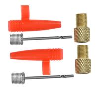 BELLIFFY 2 Sets Pump Inflation Needle Kit with Adaptor Heads for Air Mattress Rafts Tires and Balls Compatible with Air Pumps and Compressors Easy to Use Converter Accessory