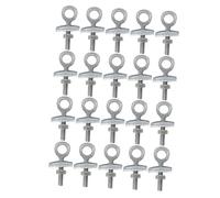 BELLIFFY 20Pcs Bike Chain Adjusters Tensioner Bolts for Bicycles Rear Wheel Slip Prevention Sturdy Material Easy Install Portable for Single Bikes with Rear Entry Drop-outs