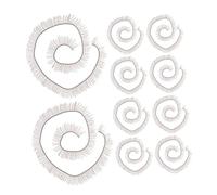 BELLIFFY 20pcs Brown 0.8cm Handmade Fake Eyelashes for Dolls Diy Doll Supplies Small False Lashes Accessories for Craft Projects and Making