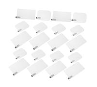 BELLIFFY 20pcs Electrostatic Dash Cam Stickers Flexible Static Cling Windshield Films for Car Glass Protection Multiple for Dashcams Rearview Mirrors and Cameras Residue and Easy to Apply