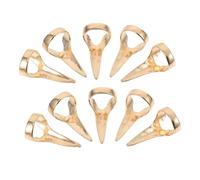 BELLIFFY 20pcs Hair Braiding Rings Set Durable Hairdressing Separator Tools for Easy Sectioning Styling Cosplay Extensions Creative Hairstyles