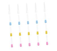 BELLIFFY 20pcs Liquid Dropper Silicone Eye Droppers for Medicine and Creative Activities Easy to Random Colors