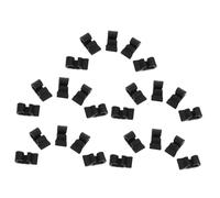 BELLIFFY 20pcs Plastic Cage Clips for Pet Crates Secure Locking Buckle Clips for Cat and Bird Cages Reinforced Wire Crate Door Connectors Easy Install for Enhanced Stability and Safety
