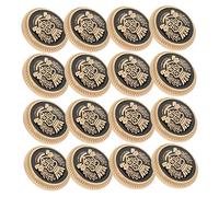 BELLIFFY 20pcs Vintage Garment Buttons Sewing Buttons for Craft Projects Coat for Uniforms and Clothing Easy to Use and Store