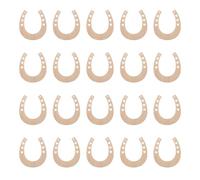 BELLIFFY 24pcs Unfinished Heart-Shaped Wood Chips DIY Crafts Hanging Decor Natural Wooden Slices with Blank Surface for Painting Writing Christmas Party Decoration Home and Office Use