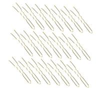 BELLIFFY 250pcs Simple Chic Women Hairpin Leaf Claw Clip Metal Hairpin Clips Hair Styling Tools for Hair Types