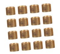 BELLIFFY 25pcs Copper Snooker Pool Cue Ferrules Replacement Tips for Billiard Poles Precision Engineered for Stable Connection and Enhanced Ball Control Suitable for Professional and Casual