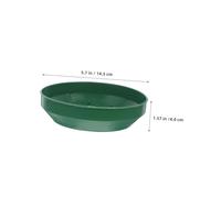 BELLIFFY 25pcs Plastic Floral Bowls Flower Arrangement Base Trays Reusable Florist Supplies for Weddings Parties Holiday Centerpiece Decorations