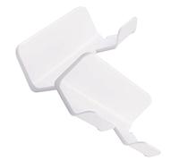 BELLIFFY 2Pcs Bathroom Blow Dryer Holder Wall Mounted Rack Punch Hair Dryer Organizer for Efficient Storage and Easy Access Your Bathroom