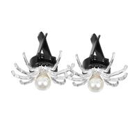 BELLIFFY 2pcs Bling Spider Car Vent Clips Halloween Decor Outlet Freshener Cute Jumping Spider Brooch Bling Vent Clip