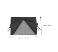 BELLIFFY 2PCS Car Side Window Sunshade Double-layer UV Protection Heat Insulation Curtain with Mosquito Screen Privacy Blackout Cover for Suv Trucks