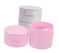 BELLIFFY 2pcs Eyelash Glue Storage Jars with Sealed Ps Containers to Prevent Moisture and Maintain Quality, Lash Extension Supplies for Families and Travel Use