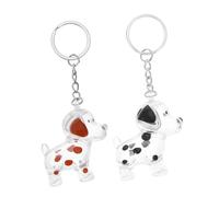 BELLIFFY 2pcs Hair Keychain Dog Hair Collector Pet Memorial Keychain Dog Memorials