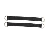 BELLIFFY 2pcs Heavy Duty Fitness Hanging Belts with Rings Multifunctional Training Straps for Indoor Pullup Sandbag Connection Lightweight Portable Workout Accessory
